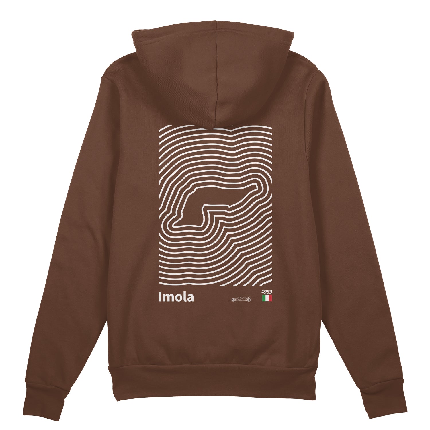 Imola Circuit Artwork Oversize Hoodie