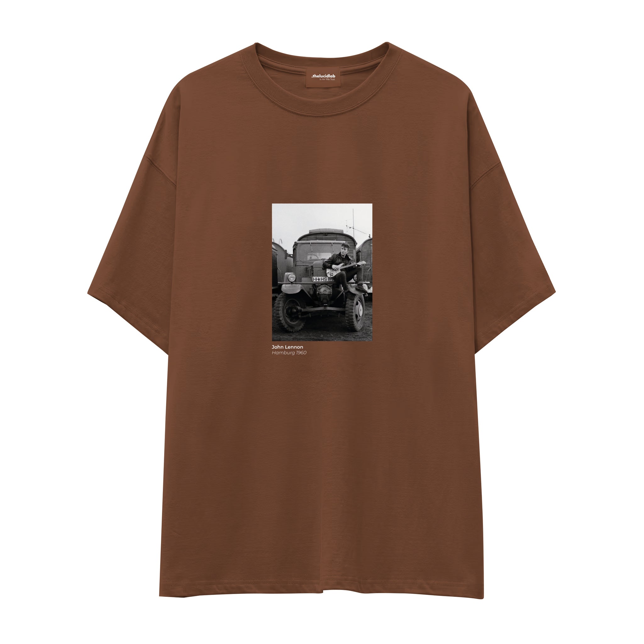John Lennon Hamburg 1960 Oversize Tişört