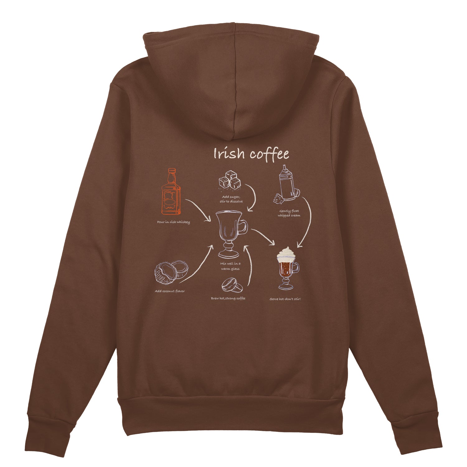 Irish Coffee Oversize Hoodie