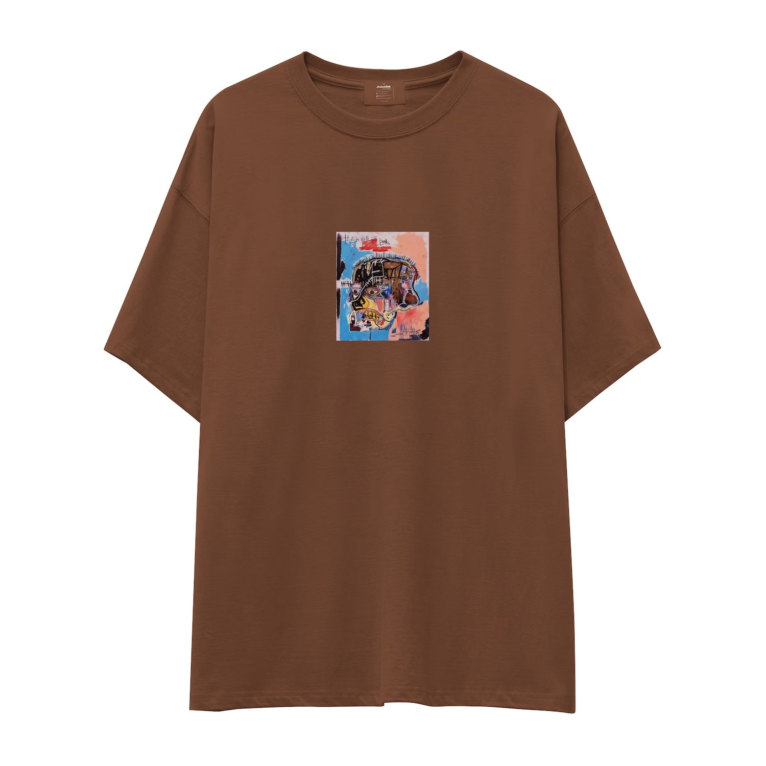 Basquiat Skull (1982) Oversize Tişört