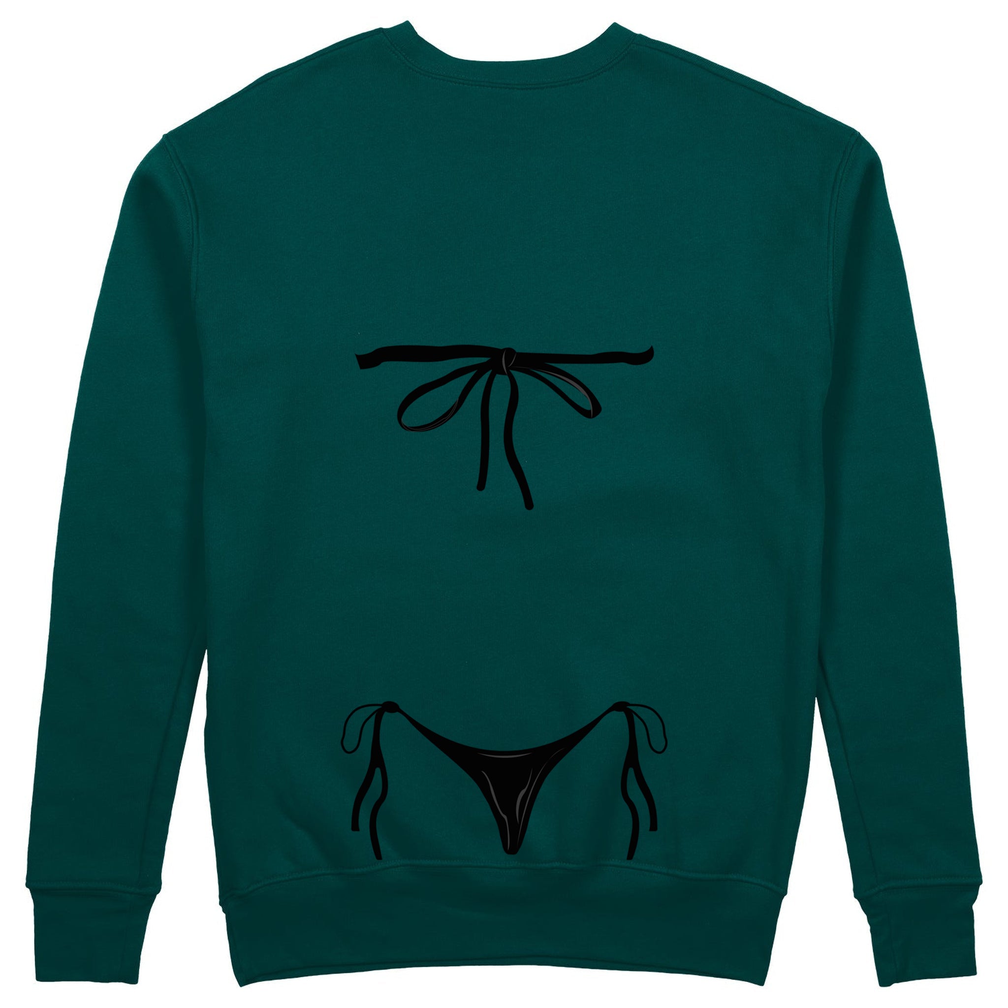 Black Bikini Sweatshirt