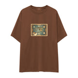 Avatar The Last Airbender Map Oversize Tişört