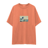 Kanagawa Oki Nami Ura Oversize Tişört