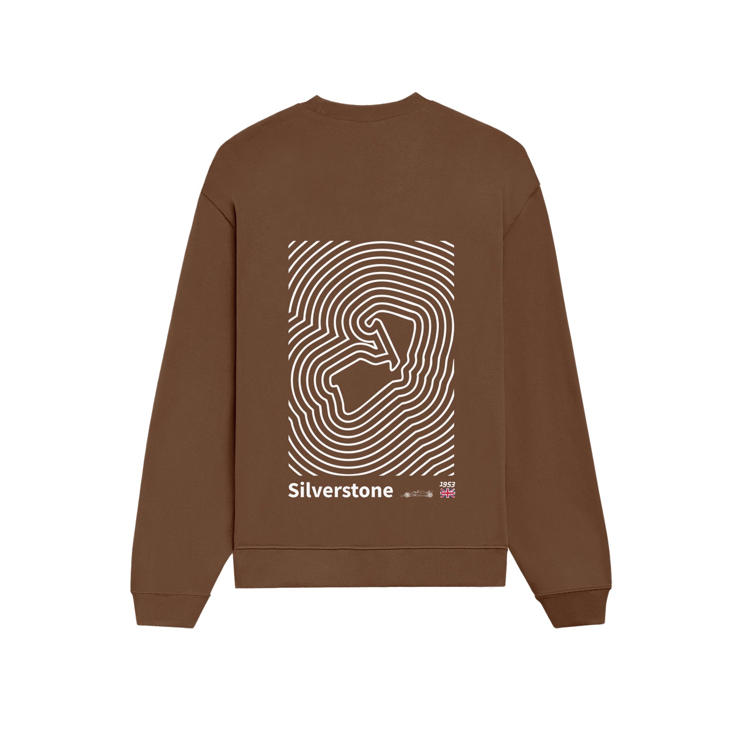 Silverstone Circuit Artwork Oversize Sweatshirt