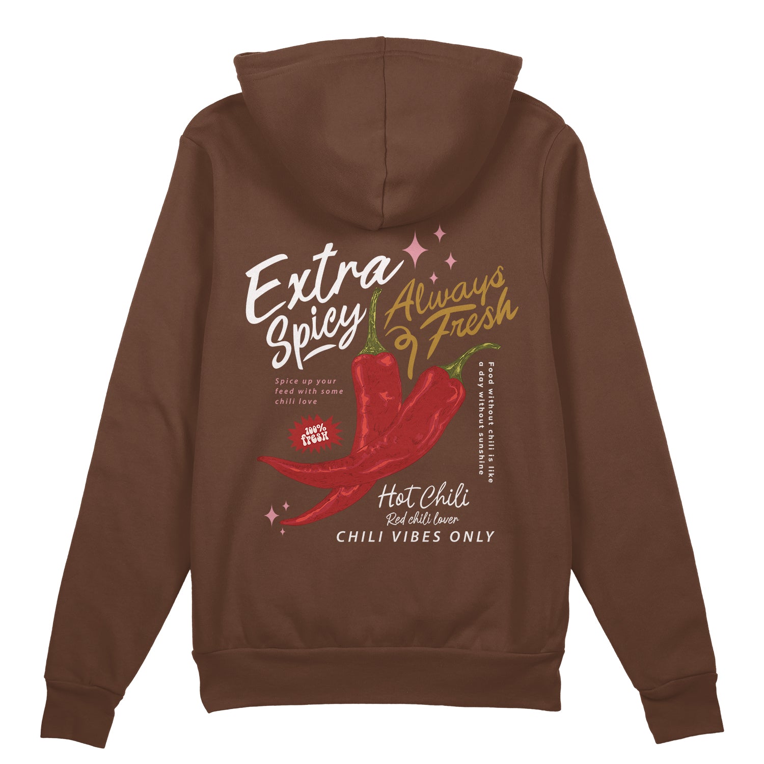 Chili Vibes Only Oversize Hoodie