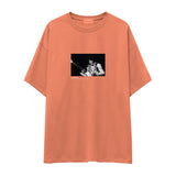 Jimi Hendrix Falkoner Centret Copenhagen 1969 Oversize Tişört