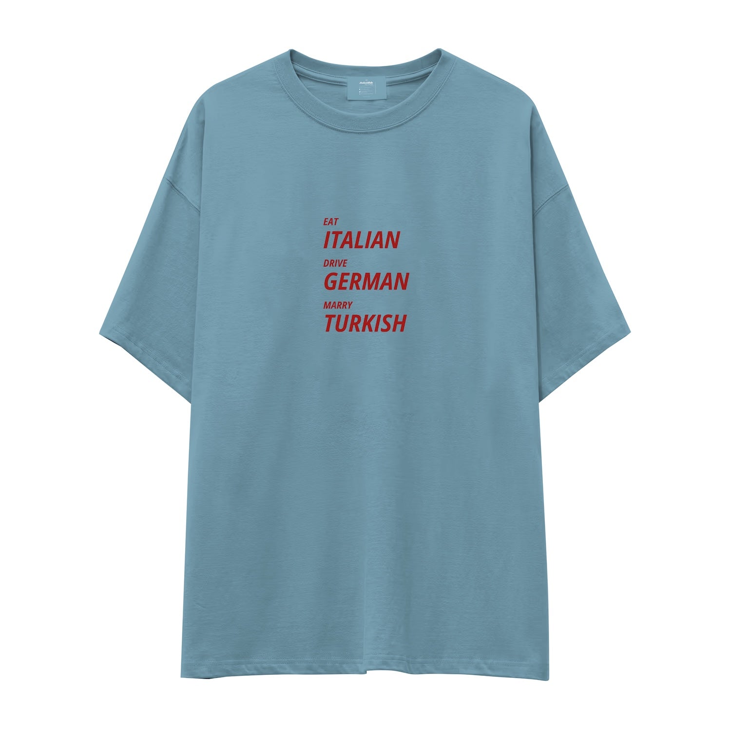 Eat Drive Marry Oversize Tişört