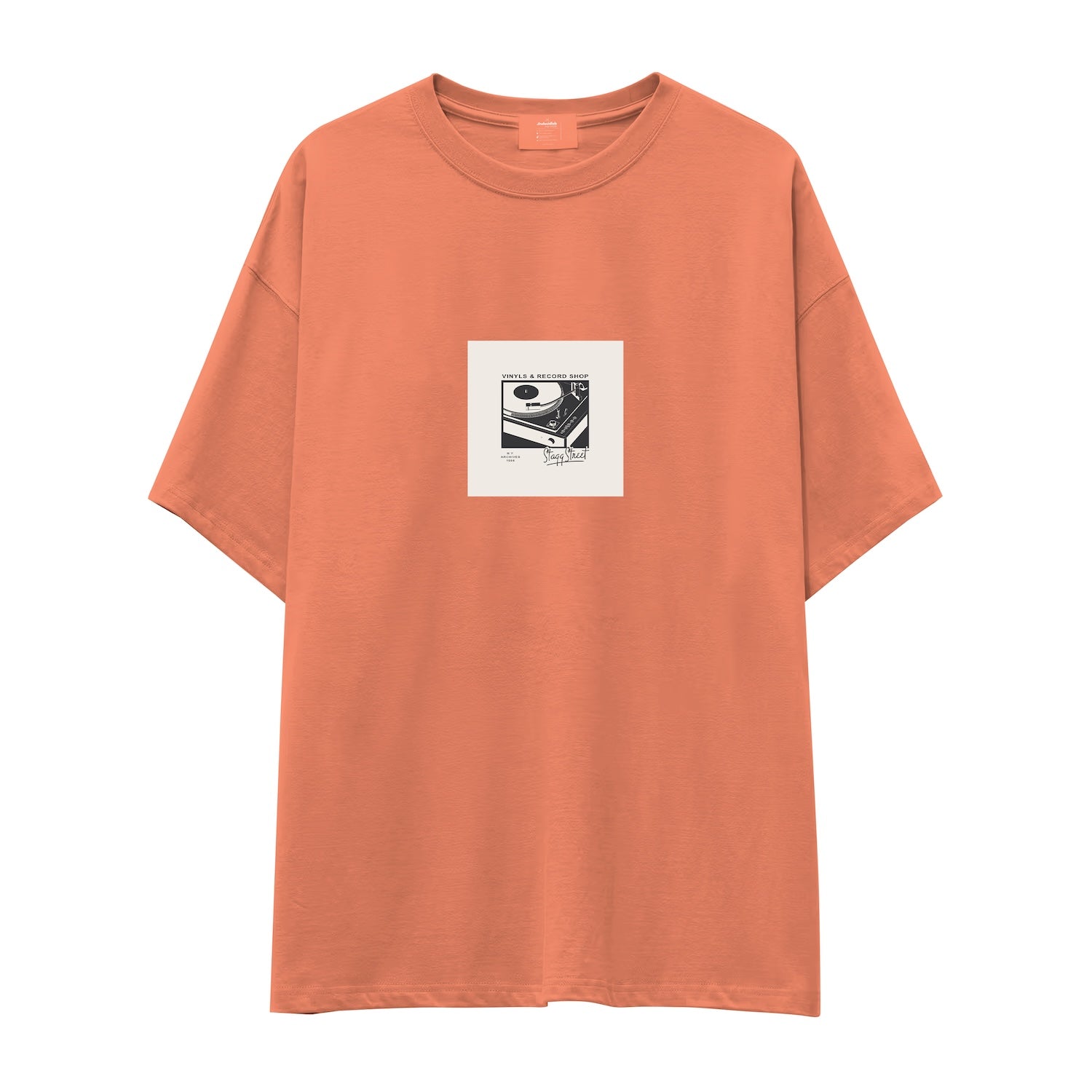 Vinyl Dreams Oversize Tişört