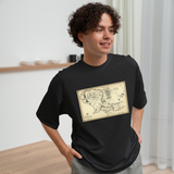 Yüzüklerin Efendisi Orta Dünya Haritası - Lord Of The Rings Tişört