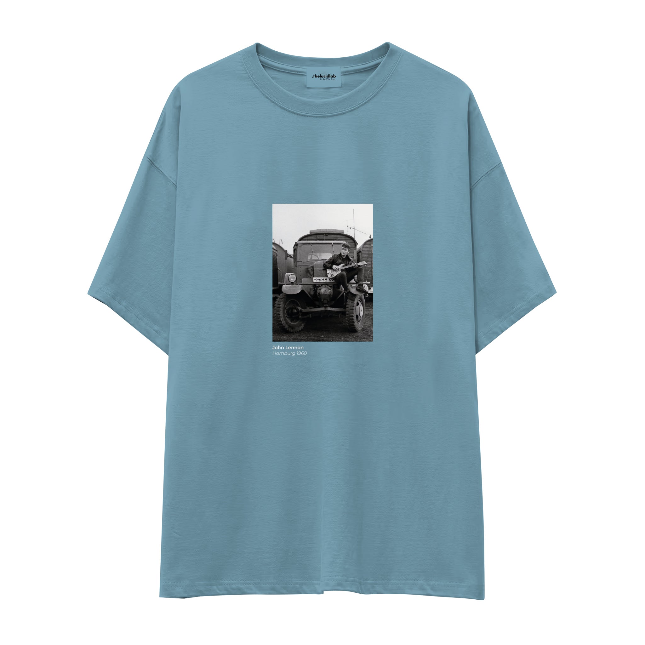 John Lennon Hamburg 1960 Oversize Tişört