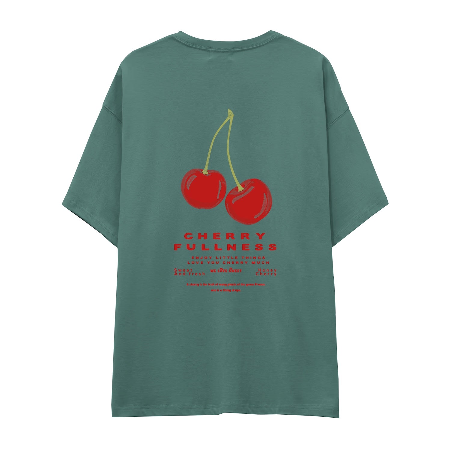 Cherry Mood Oversize Tişört