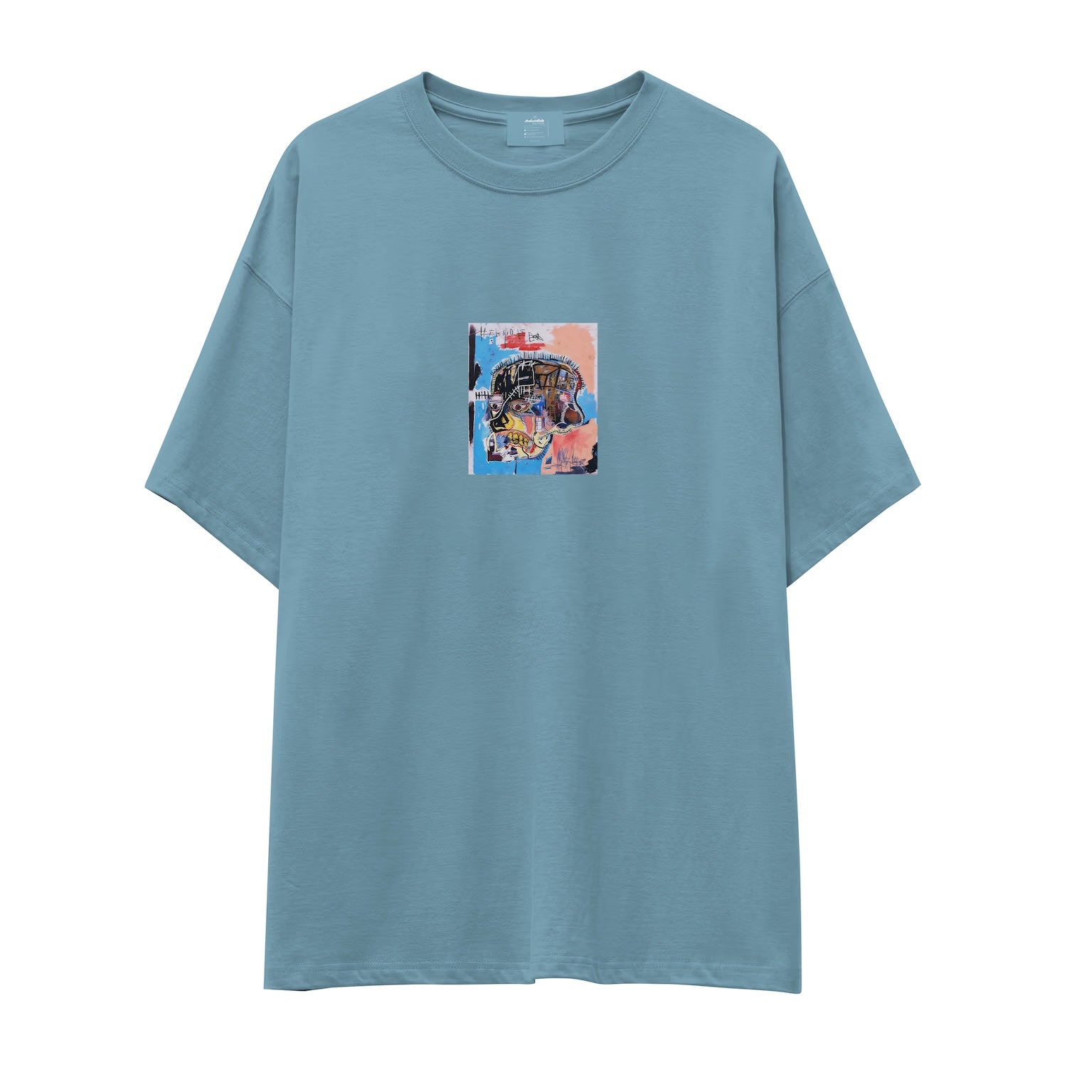 Basquiat Skull (1982) Oversize Tişört