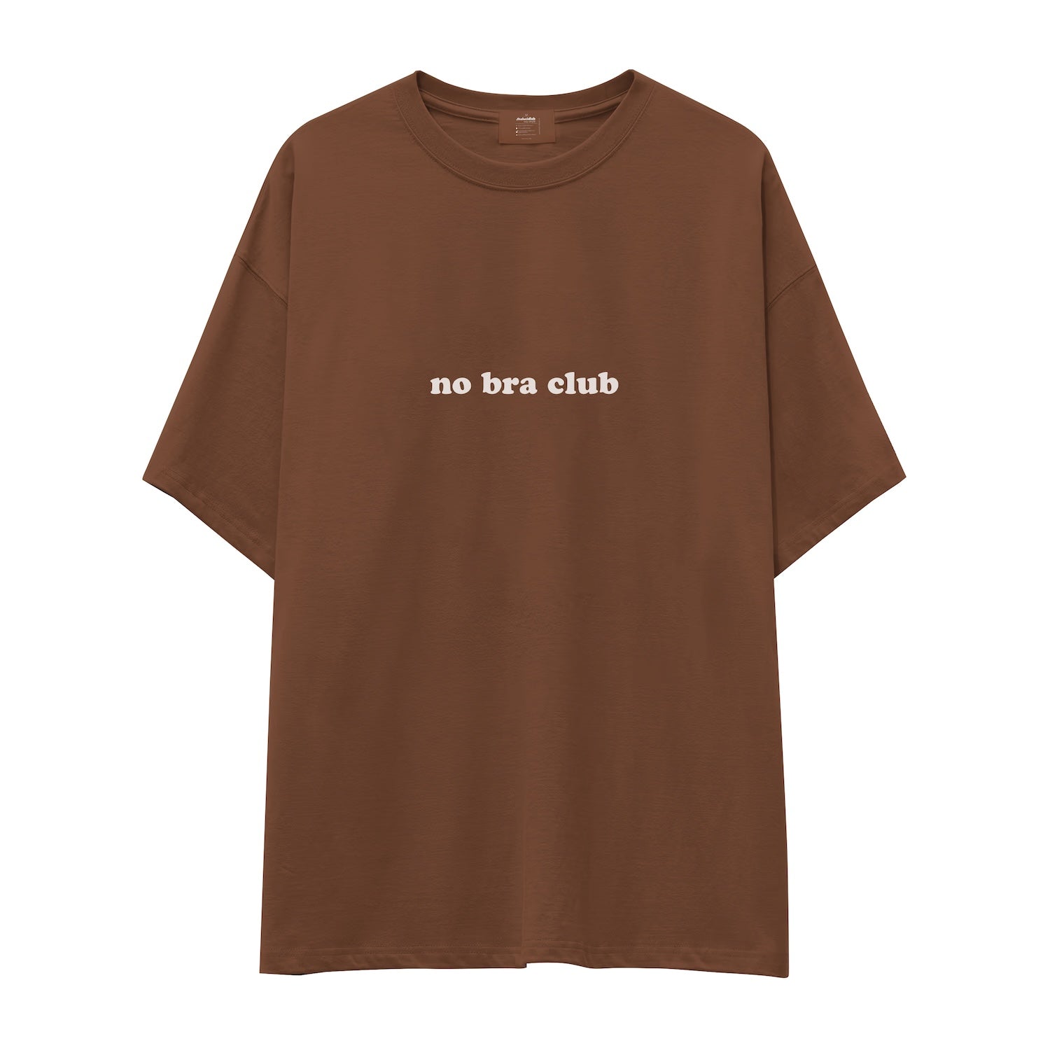 No Bra Club Oversize Tişört