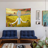 Morty in Paradise Duvar Örtüsü