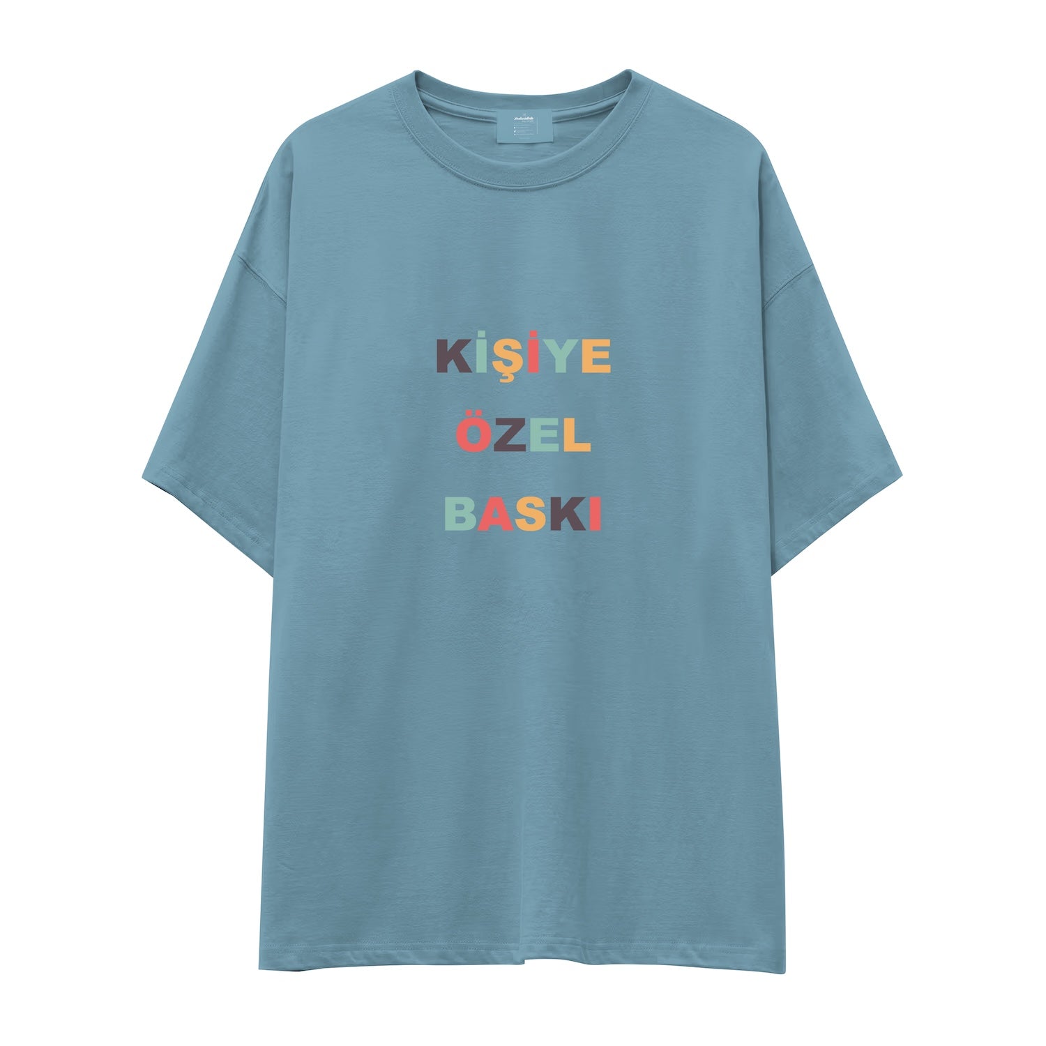 Kişiye Özel Baskılı Oversize Tişört