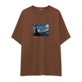 The Starry Night Oversize Tişört