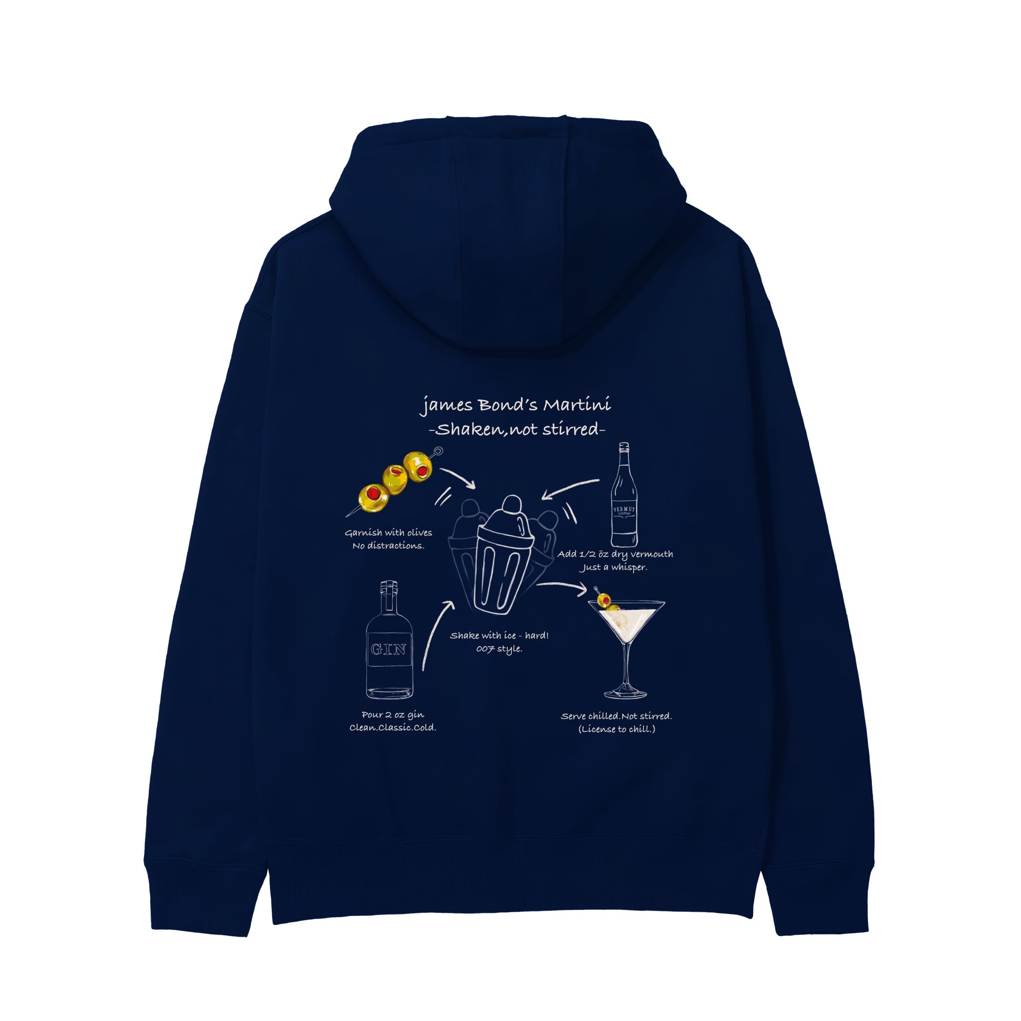 James Bond's Martini Hoodie