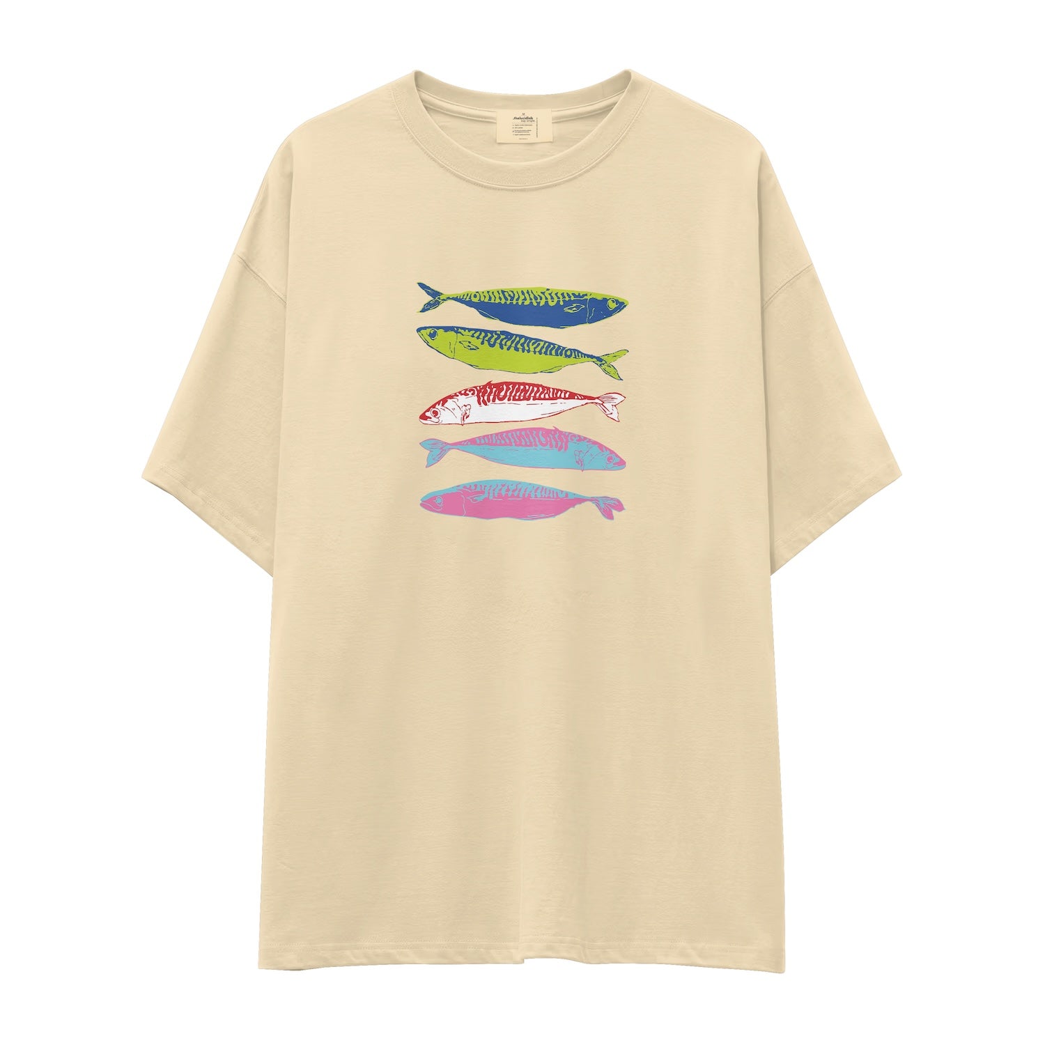 Warhol’s Sardines Oversize Tişört