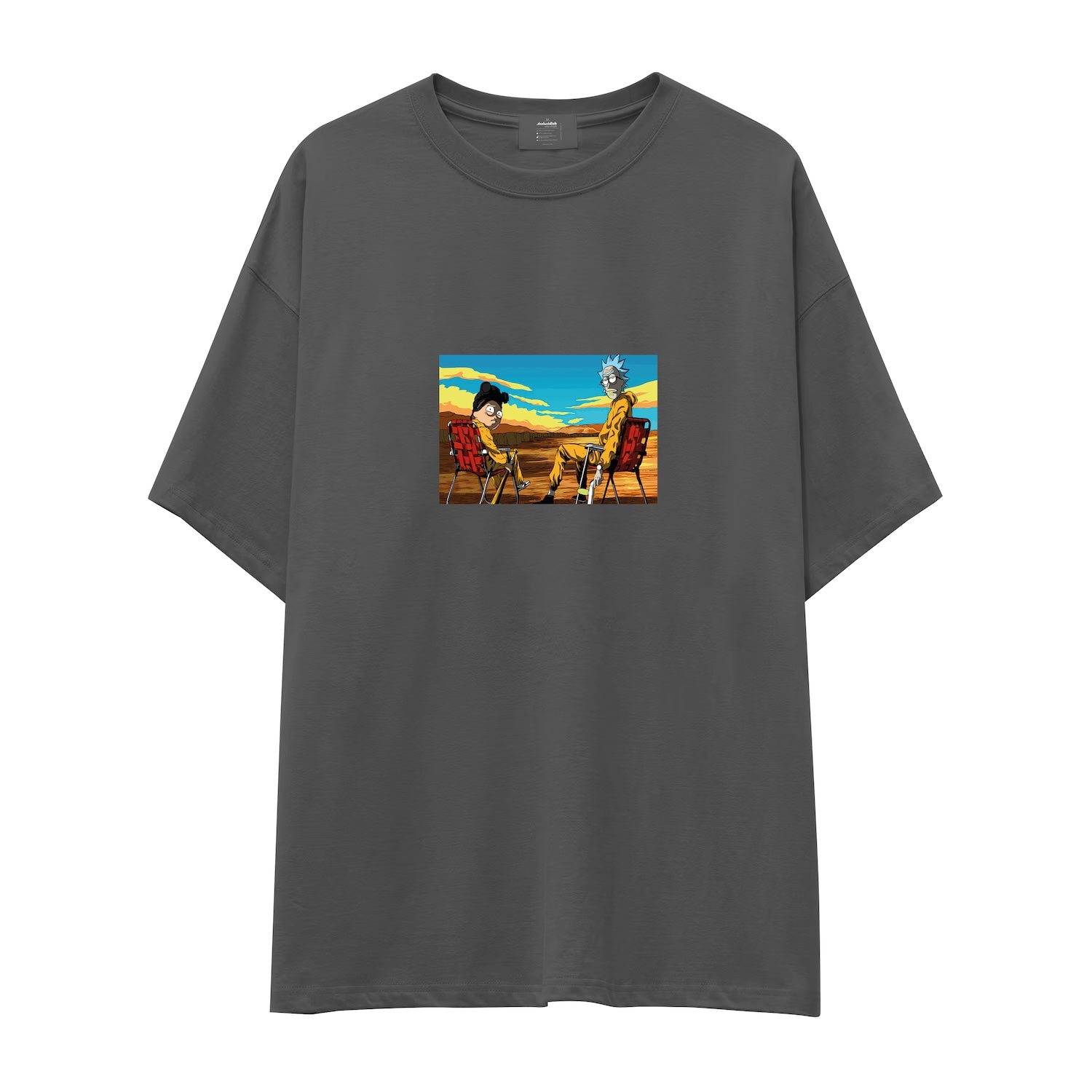 Breaking Bad / Rick and Morty Oversize Tişört