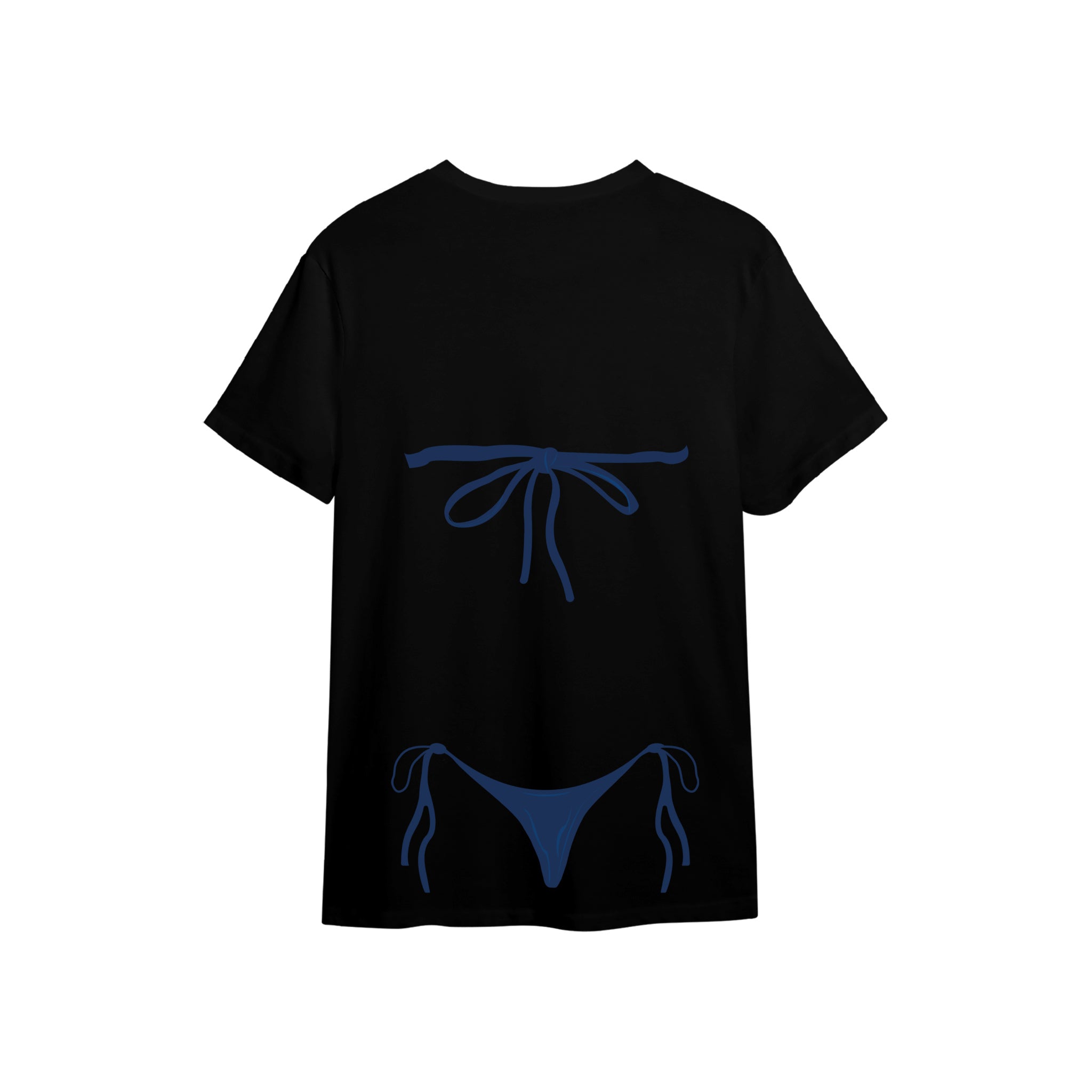 Navy Blue Bikini Tişört