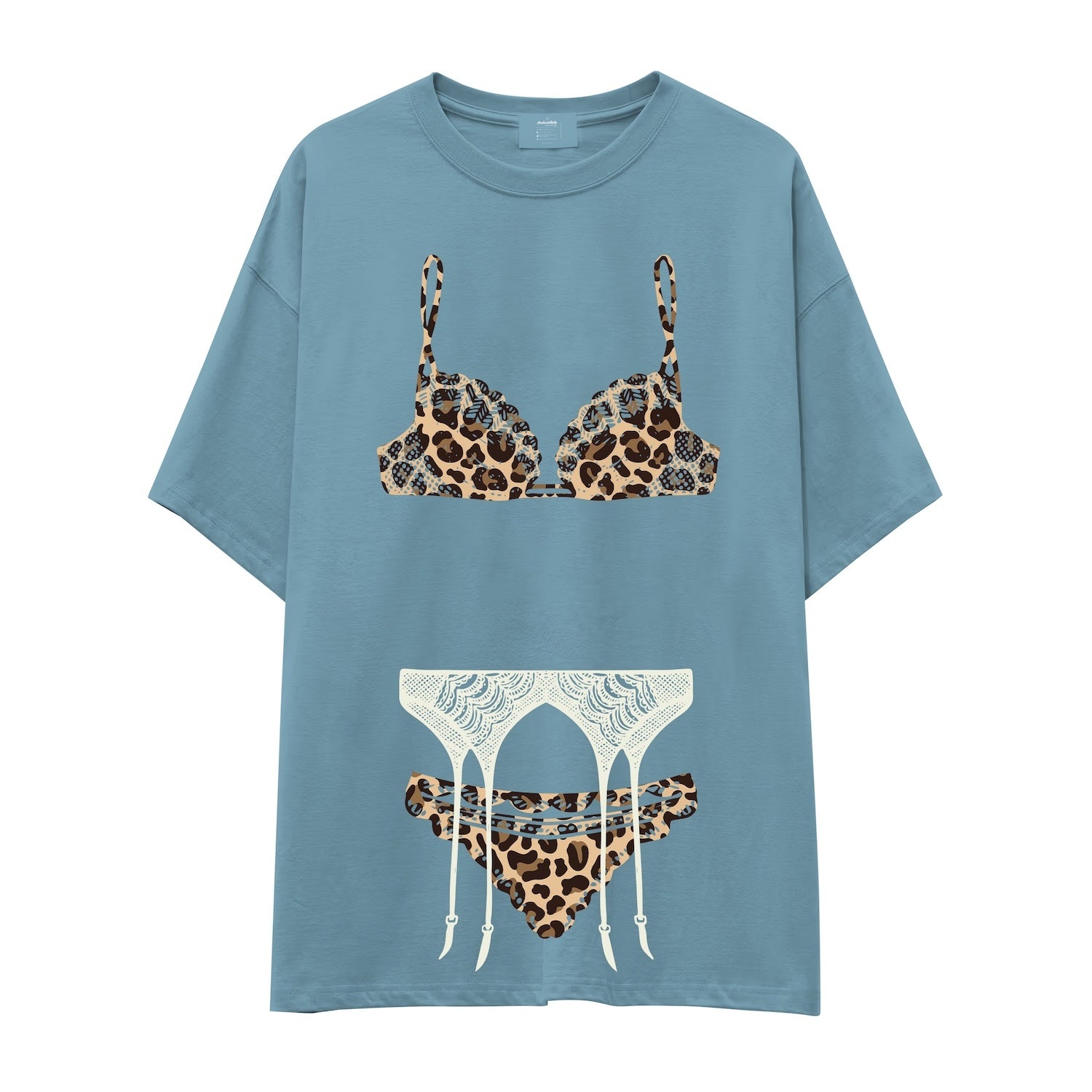 Noir Seduce – Leopard Oversize Tişört