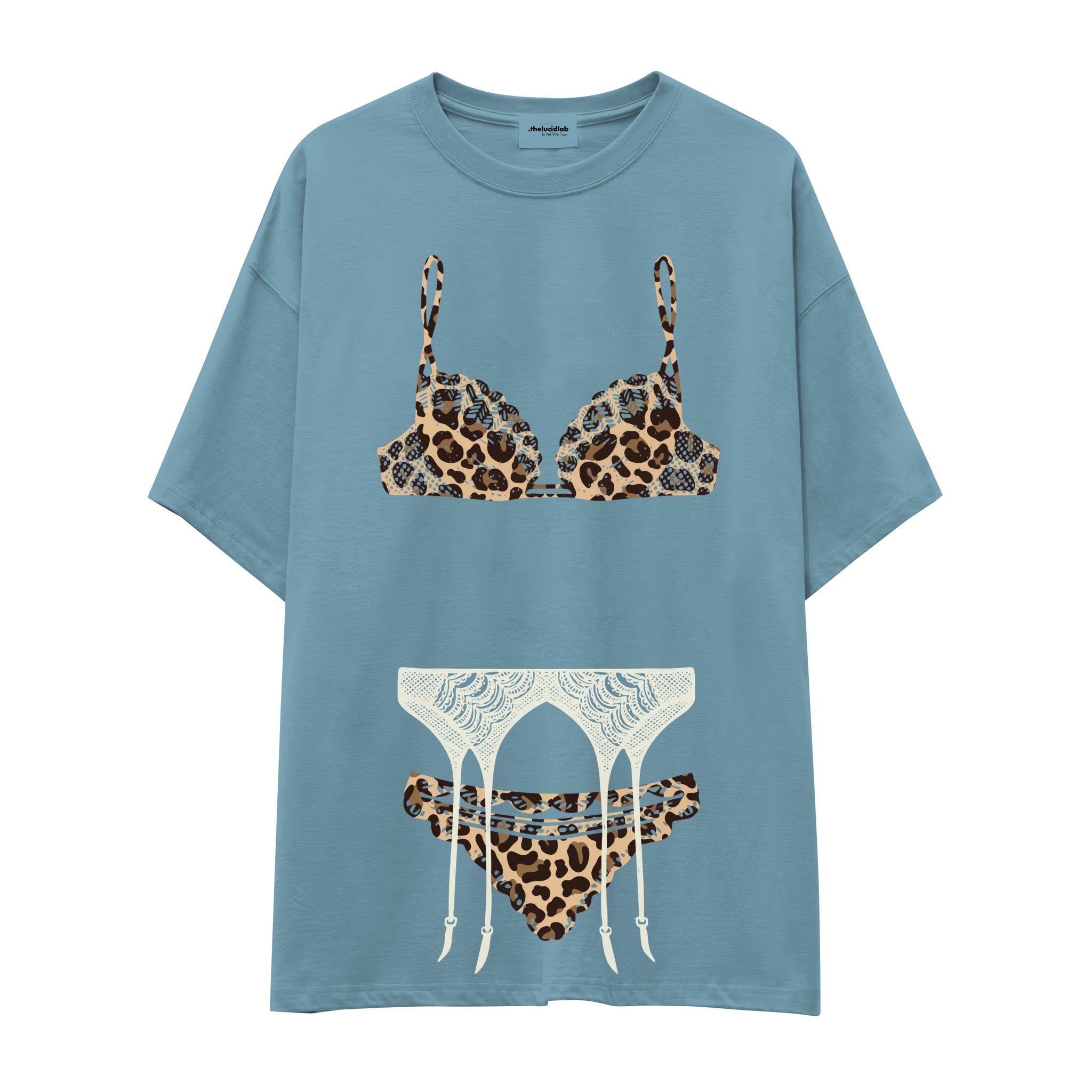 Noir Seduce – Leopard Oversize Tişört