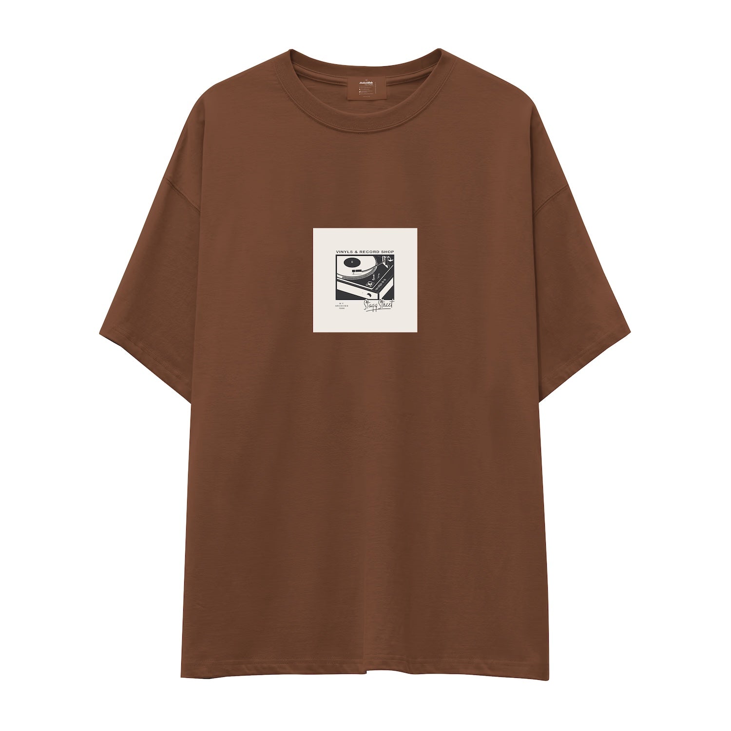 Vinyl Dreams Oversize Tişört