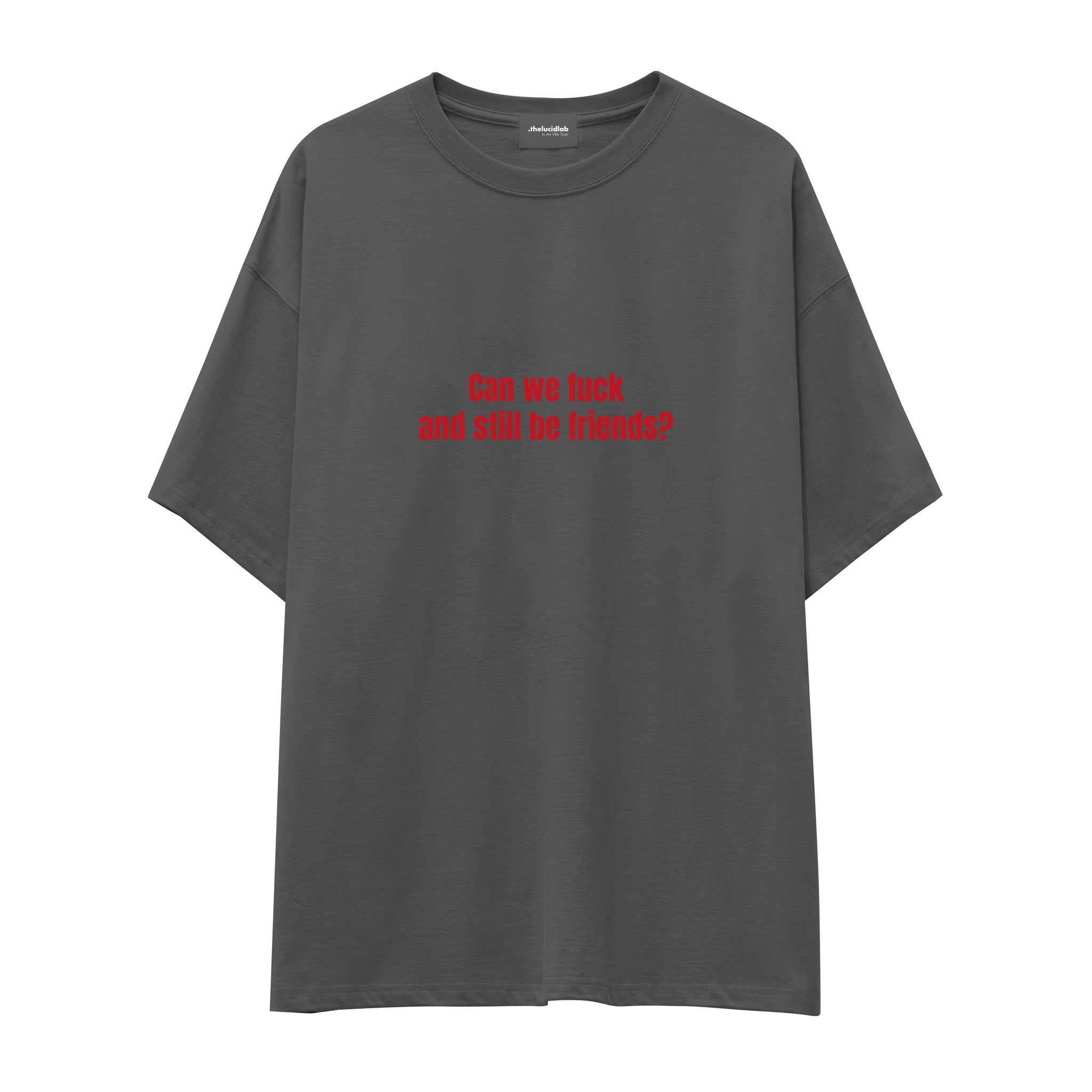 Can We Fuck Oversize Tişört