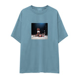 Muhammed Ali And Sonny Liston Usa 1965 Oversize Tişört