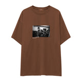 Keith Richards Boston 1975 Oversize Tişört