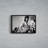 Keith Richards Backstage 1972 Poster