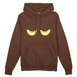 Nice Melons Oversize Hoodie Kahverengi Ön
