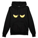 Nice Melons Oversize Hoodie Siyah Ön
