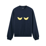 Nice Melons Oversize Sweatshirt Lacivert Ön