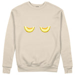Nice Melons Sweatshirt Bej Ön