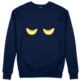 Nice Melons Sweatshirt Lacivert Ön