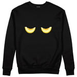 Nice Melons Sweatshirt Siyah Ön