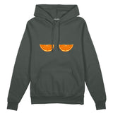 Juicy Bits Oversize Hoodie Antrasit Ön