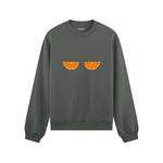Juicy Bits Oversize Sweatshirt Antrasit Ön