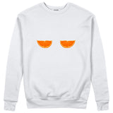 Juicy Bits Sweatshirt Beyaz Ön