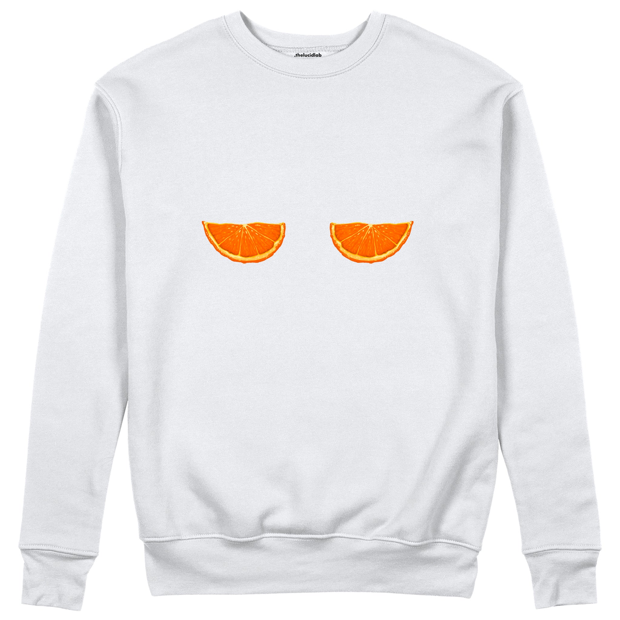 Juicy Bits Sweatshirt Beyaz Ön