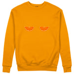 Juicy Bits Sweatshirt Turuncu Ön