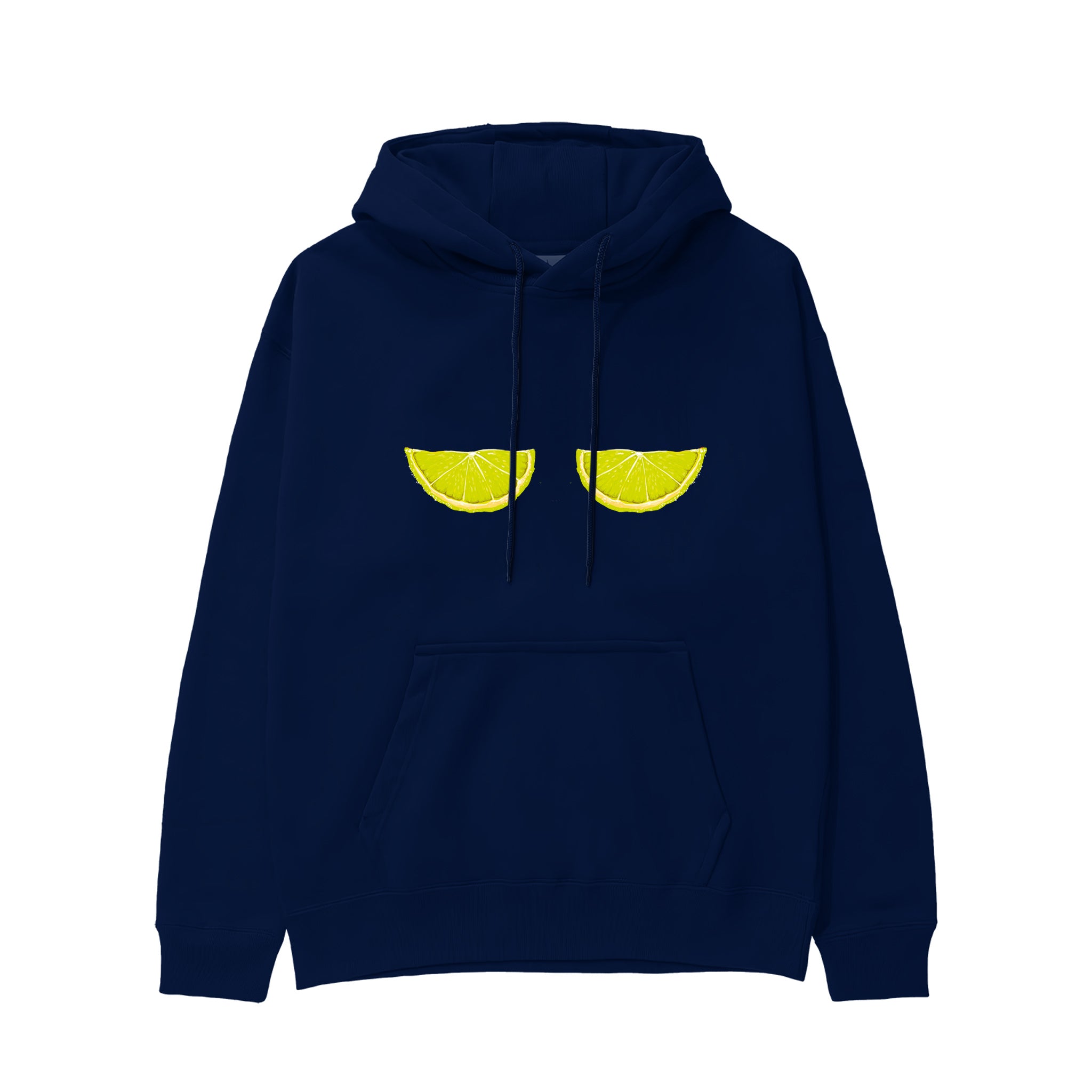 Sour Twins Hoodie Lacivert Ön