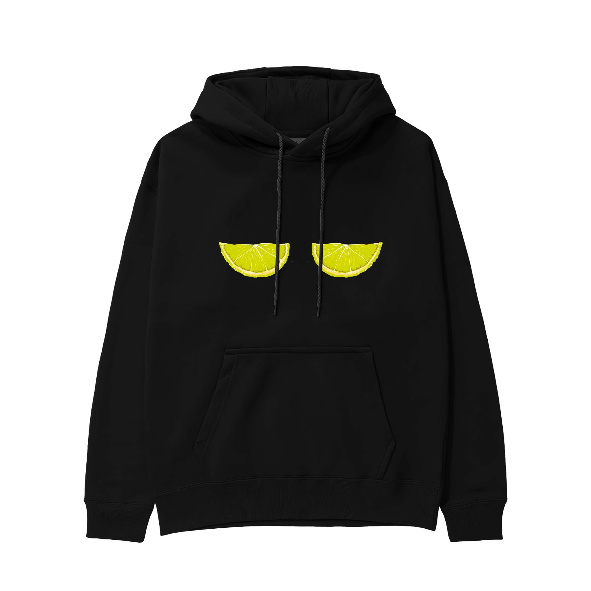 Sour Twins Hoodie Siyah Ön