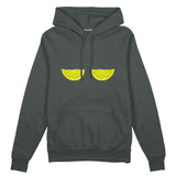 Sour Twins Oversize Hoodie Antrasit Ön