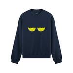 Sour Twins Oversize Sweatshirt Lacivert Ön