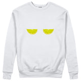 Sour Twins Sweatshirt Beyaz Ön
