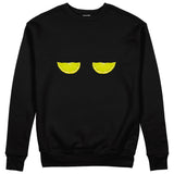Sour Twins Sweatshirt Siyah Ön