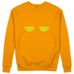 Sour Twins Sweatshirt Turuncu Ön