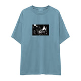 Keith Richards Connecticut 1977 Oversize Tişört